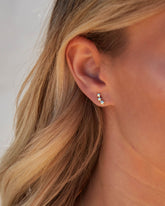 Rising Star Stud Earrings - Gold Ins Street