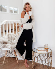 Spring Ahead, Fall Back Pocketed Thermal Jumpsuit - Black Ins Street