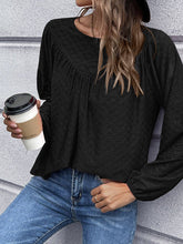 Solid Pleated Doll Shirt 2023-03-14 InsStreet