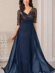 Solid Color Temperament Commuter High Waist Lace Dress 2023-03-14 InsStreet