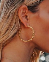 Vintage Twist Hoops Ins Street