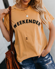 Weekender Distressed Vintage Cotton Tee Ins Street