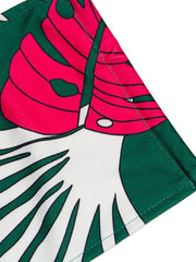 Women Floral Printed Halter Bandage Crop Top & Maxi Dress Sets Ins Street