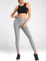 Women Leggings Booty Lifting High Waisted Tummy Control Workout Sport Yoga Pants Ins Street