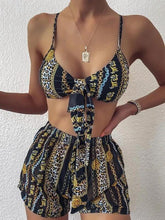 Bikinis Vintage Chain Bikini Three Piece Swimsuit Ins Street