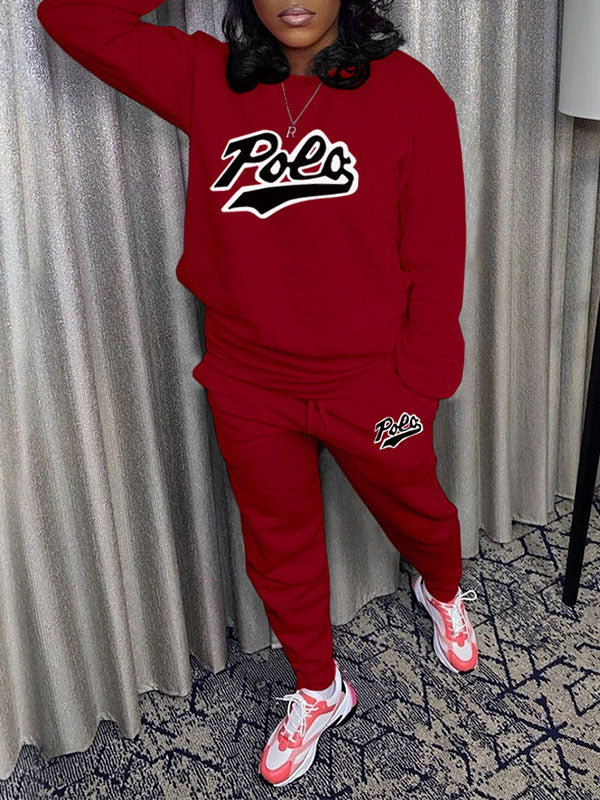Logo Sweatshirt & Pants Set--Clearance Ins Street