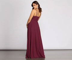 Rylie Chiffon Stylish A-Line Gown InsStreet