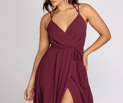 Rylie Chiffon Stylish A-Line Gown InsStreet