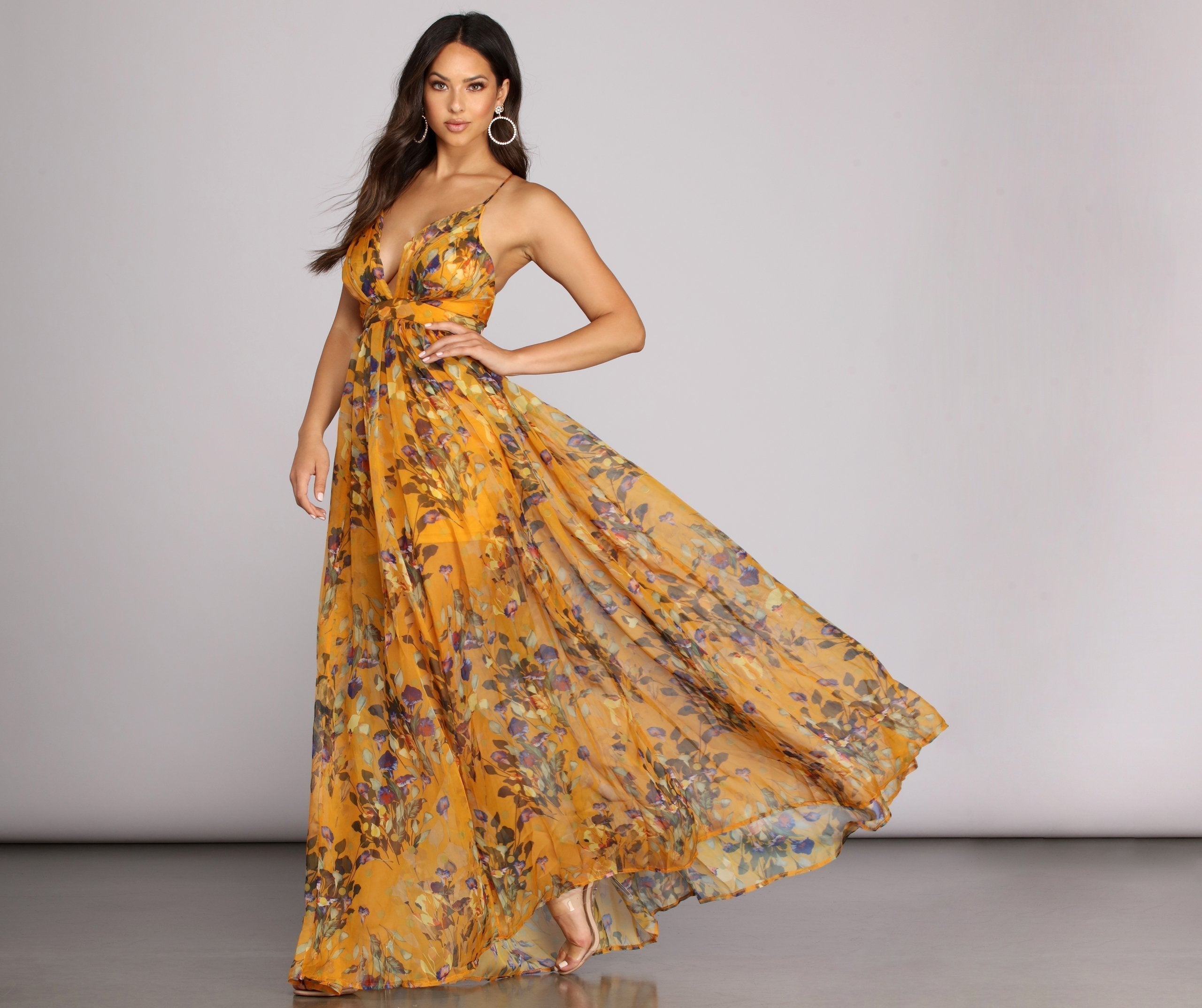 Leanna My Stylish Sunshine Floral Dress InsStreet