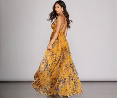 Leanna My Stylish Sunshine Floral Dress InsStreet