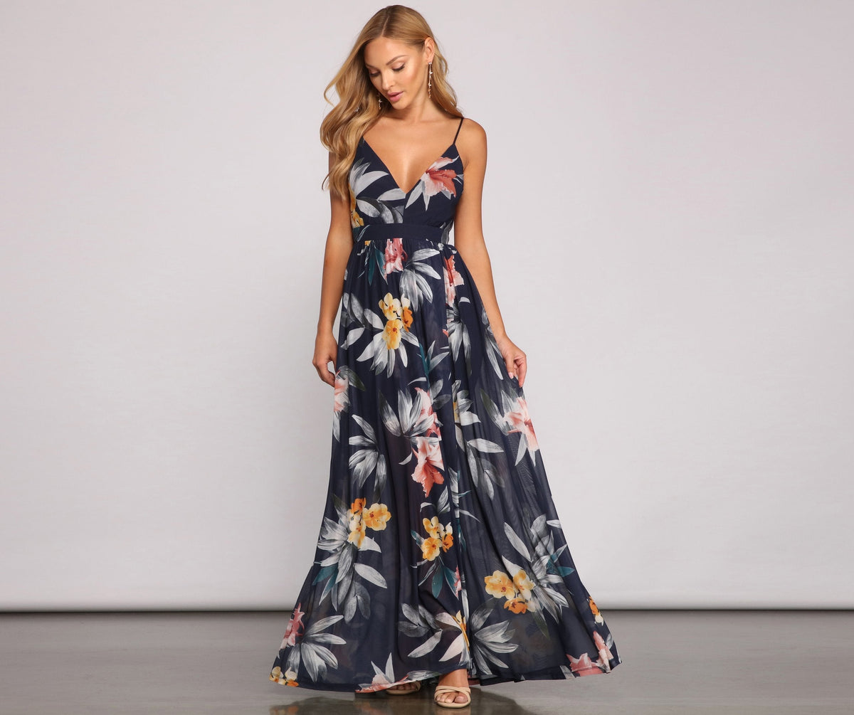 Dreamy Vacay Stylish Vibes Maxi Dress InsStreet