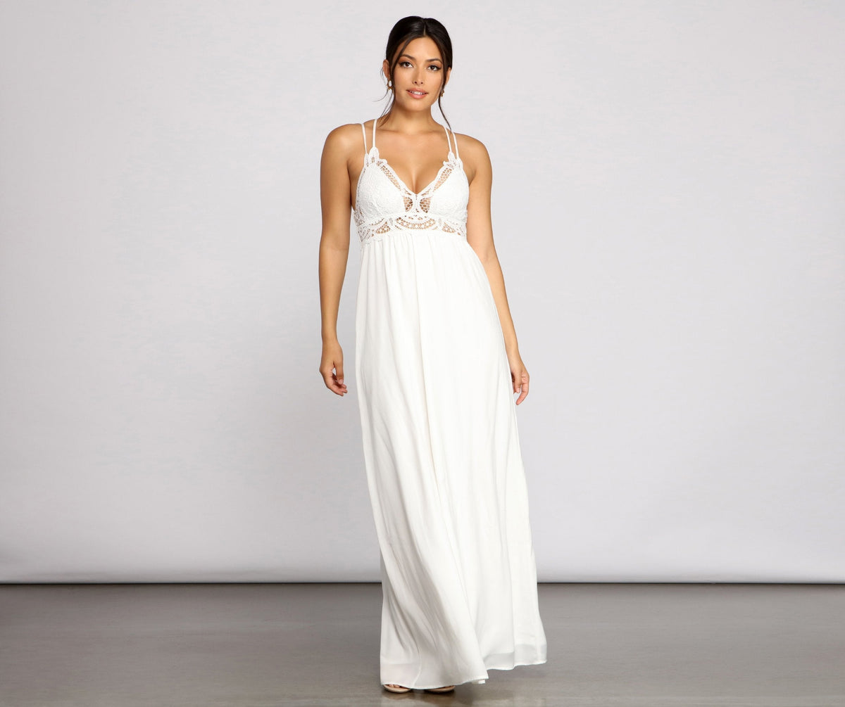 Effortless Flowy Stylish Woven Maxi Dress InsStreet