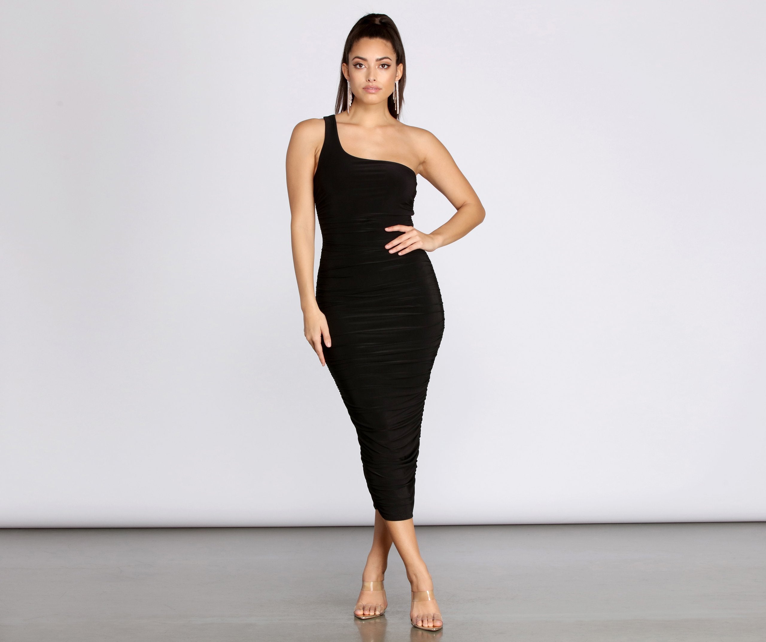 Total Babe Stylish Alert Midi Dress InsStreet