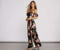 Stuck on Stylish Floral Maxi Dress InsStreet