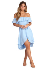 Chasing Dreams Stylish Ruffle Dress InsStreet