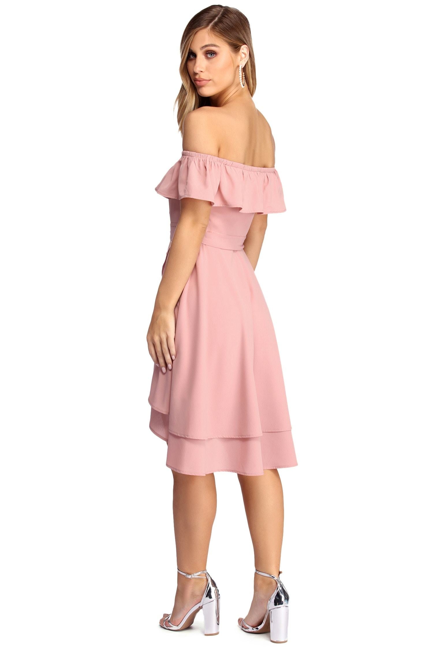 Chasing Dreams Stylish Ruffle Dress InsStreet