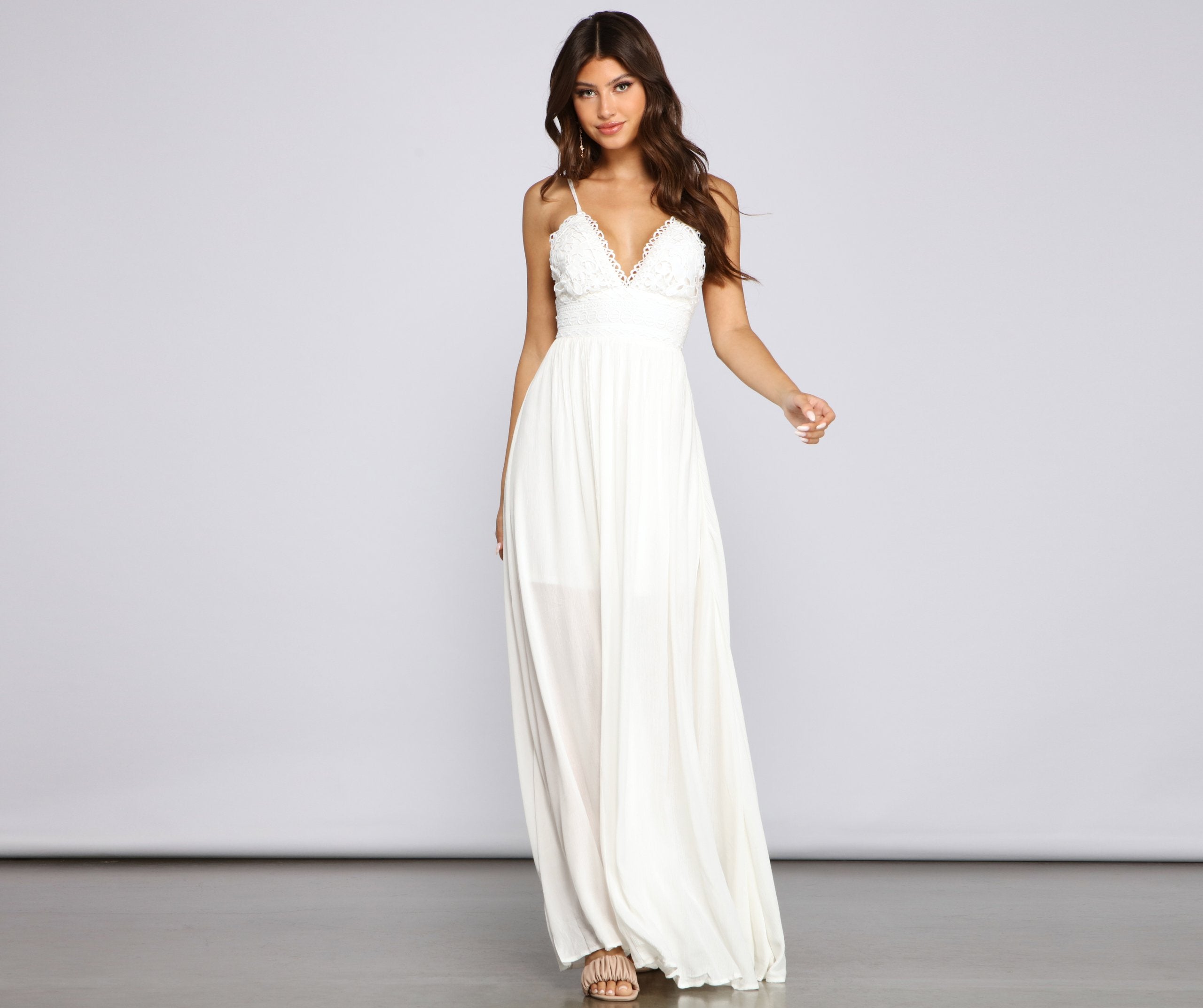 Vacay Vibes Crochet Charming Knit Maxi Dress InsStreet