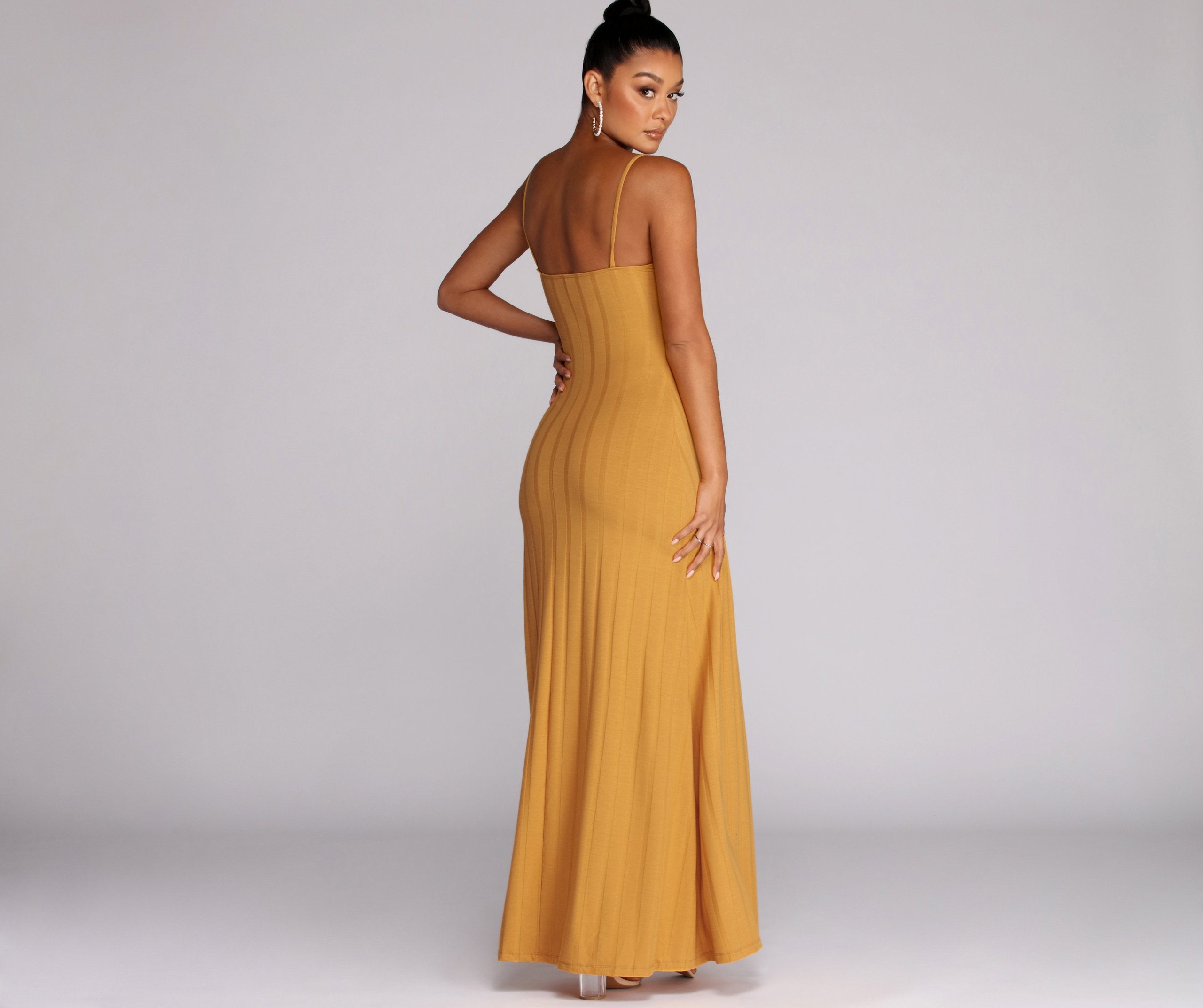 Button Down Stylish Beauty Maxi Dress InsStreet