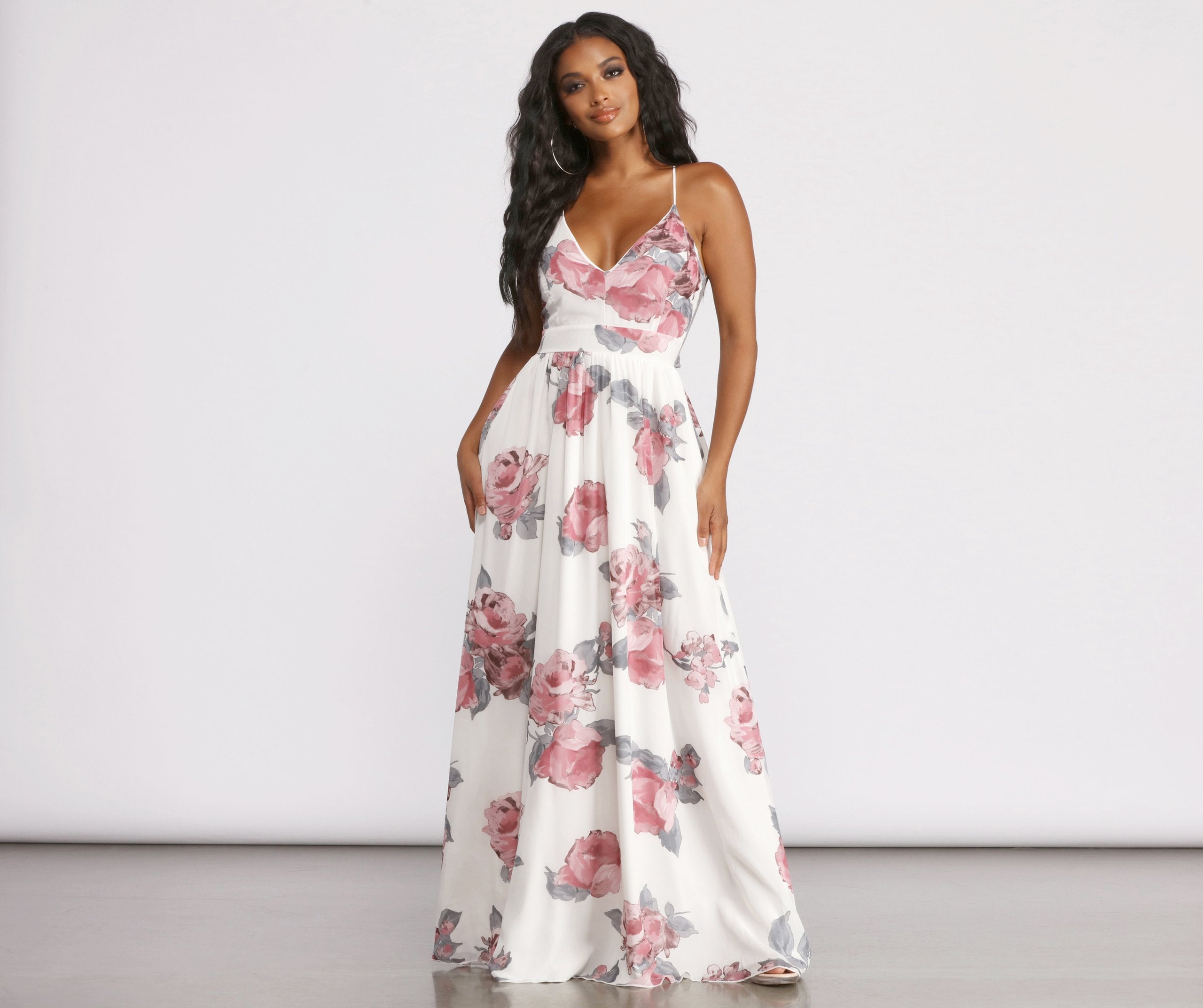 Bloom With Stylish Beauty Maxi Dress InsStreet