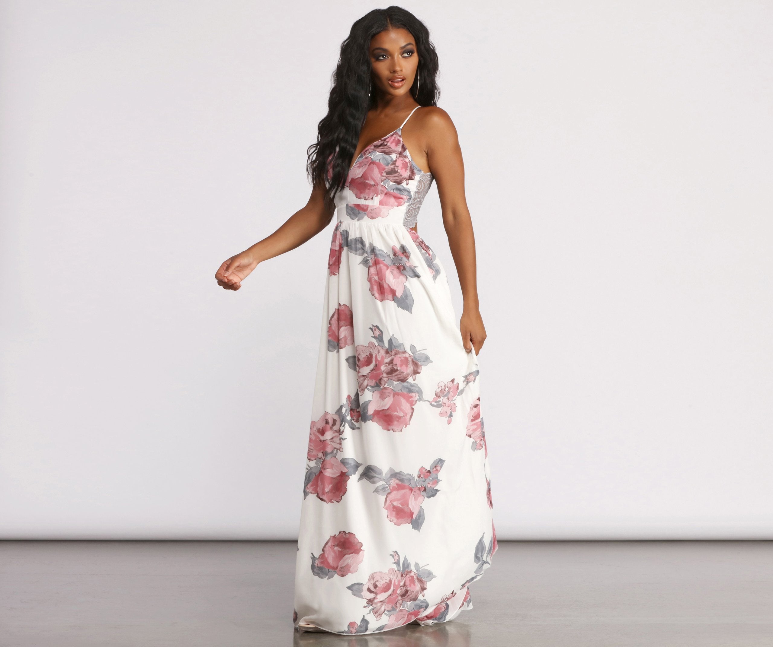 Bloom With Stylish Beauty Maxi Dress InsStreet