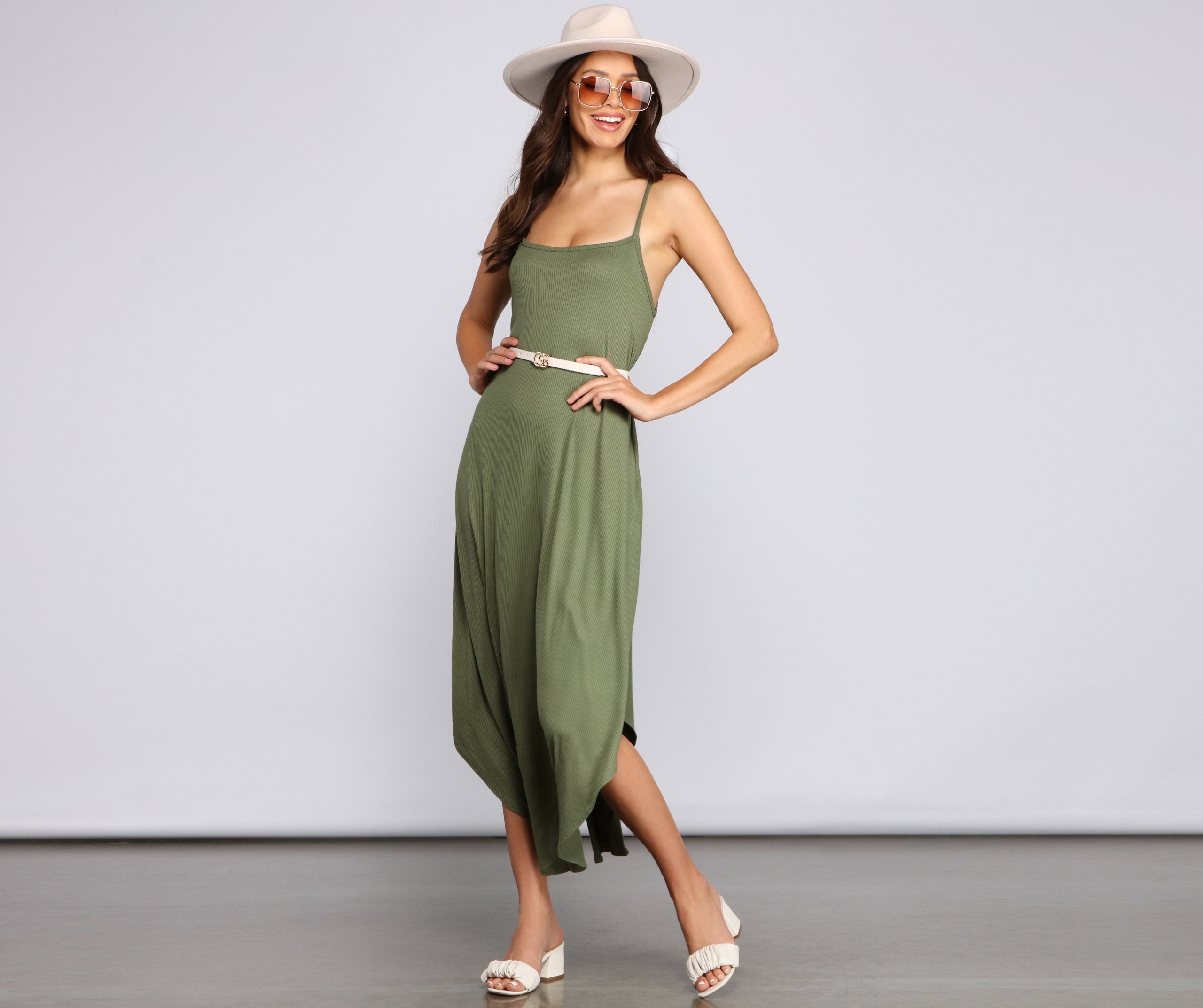 Effortless Vibes Stylish Sleeveless Maxi Dress InsStreet