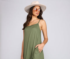 Effortless Vibes Stylish Sleeveless Maxi Dress InsStreet