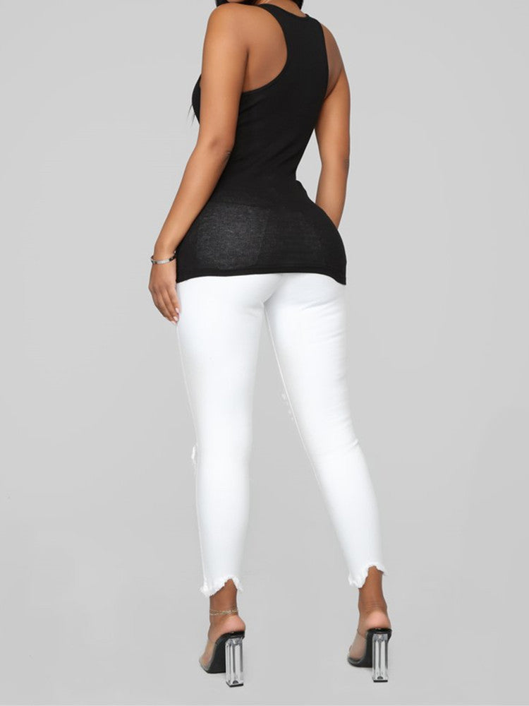 Booty Booty Push Up Skinny Jeans - Black