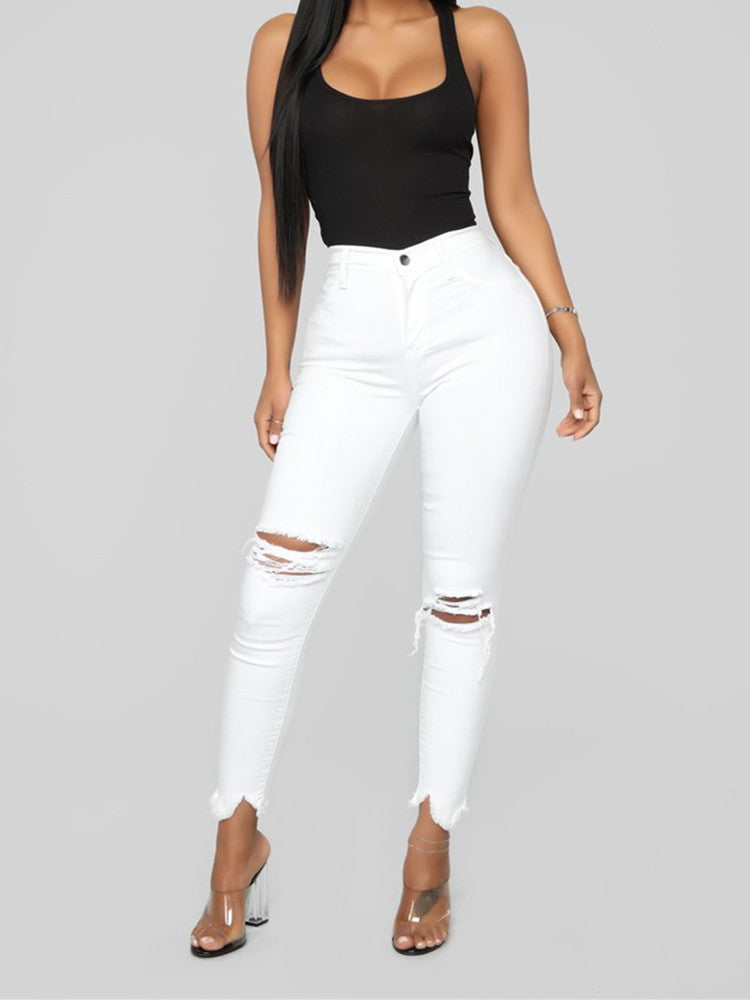 Booty Booty Push Up Skinny Jeans - Black