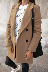 Elyanna Pocketed Coat - Camel Ins Street