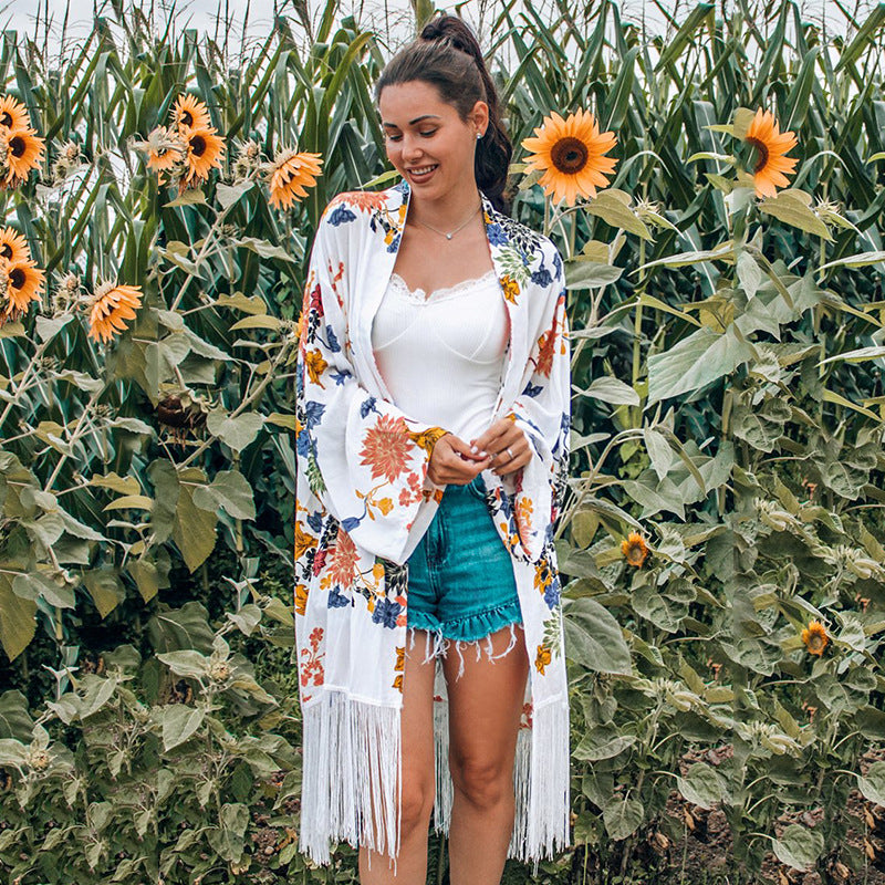 Pemberton Floral Duster Kimono Ins Street