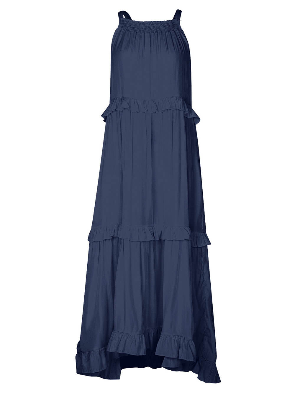 Irregular Cake Stylish Sleeveless Maxi Dress InsStreet