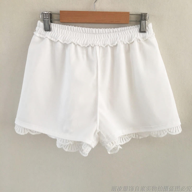 High Waist Sexy Lace Shorts InsStreet