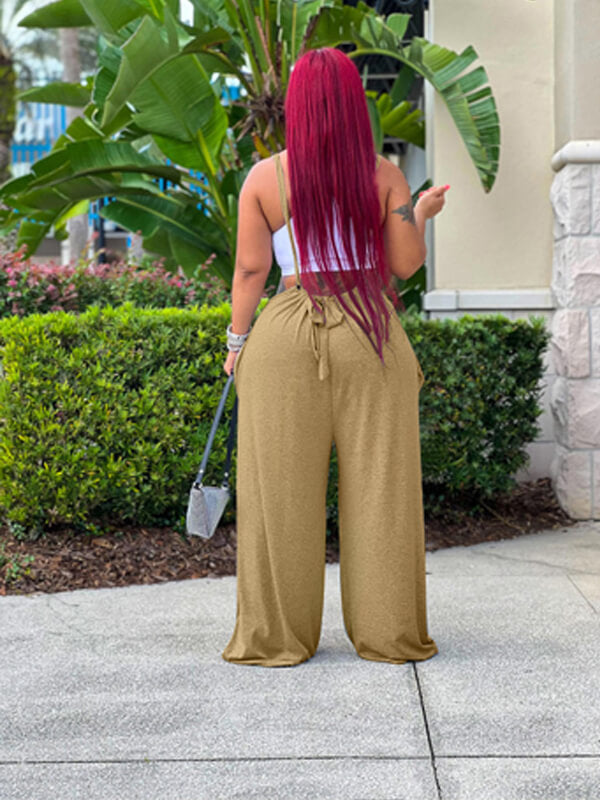 Wide-Leg Overalls Ins Street