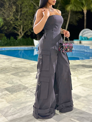 Cami Cargo Jumpsuit Ins Street