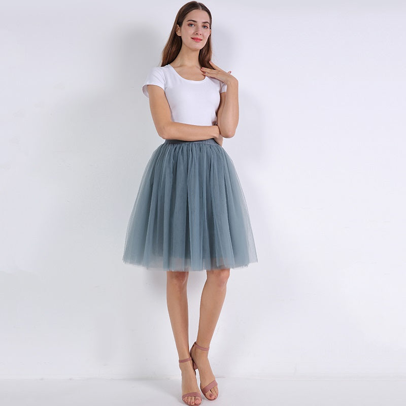 Princess Midi Tulle Skirt InsStreet