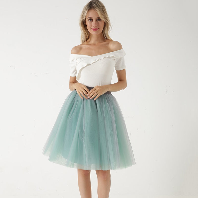 Princess Midi Tulle Skirt InsStreet