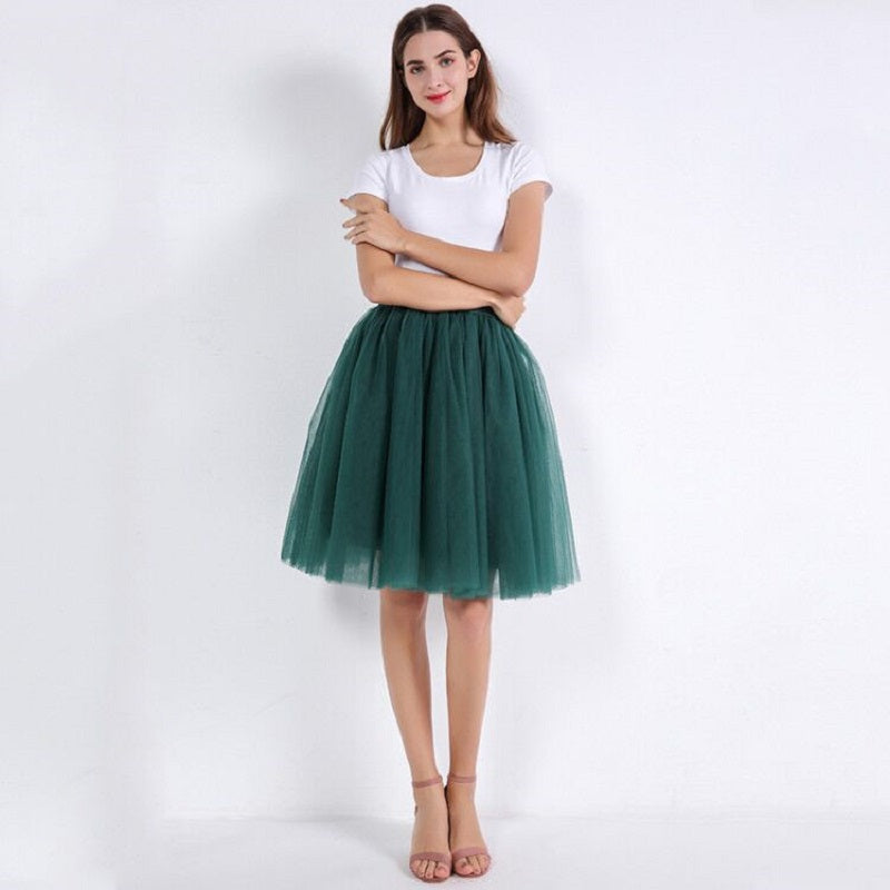 Princess Midi Tulle Skirt InsStreet