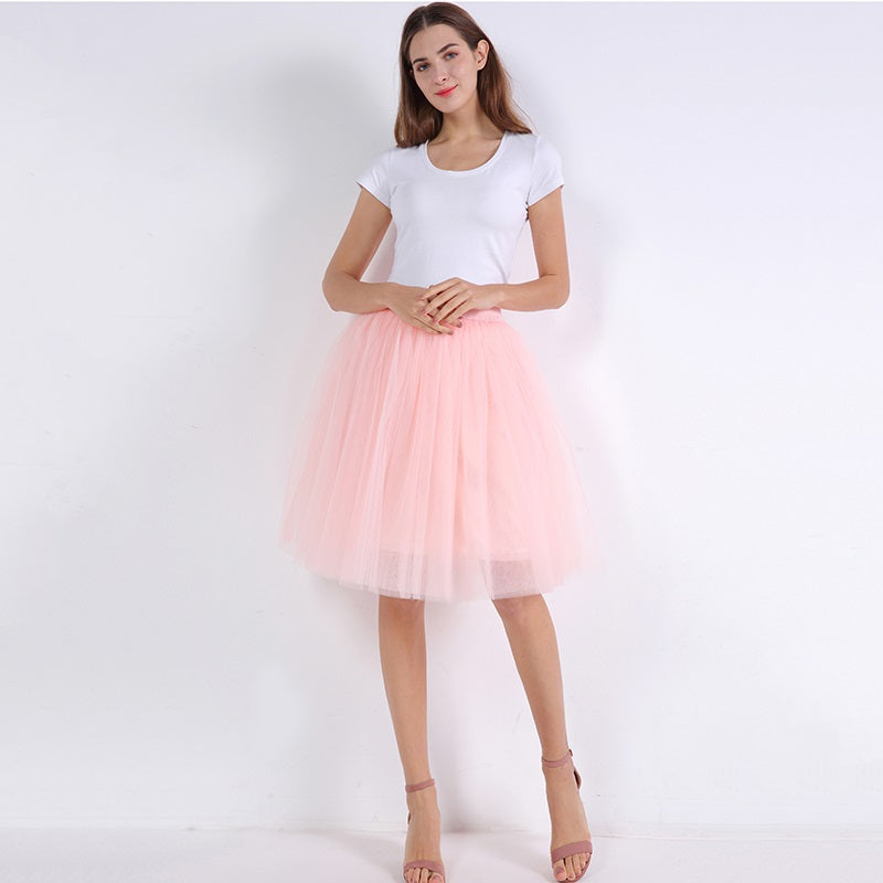 Princess Midi Tulle Skirt InsStreet