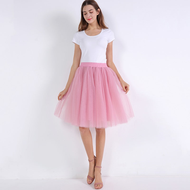 Princess Midi Tulle Skirt InsStreet