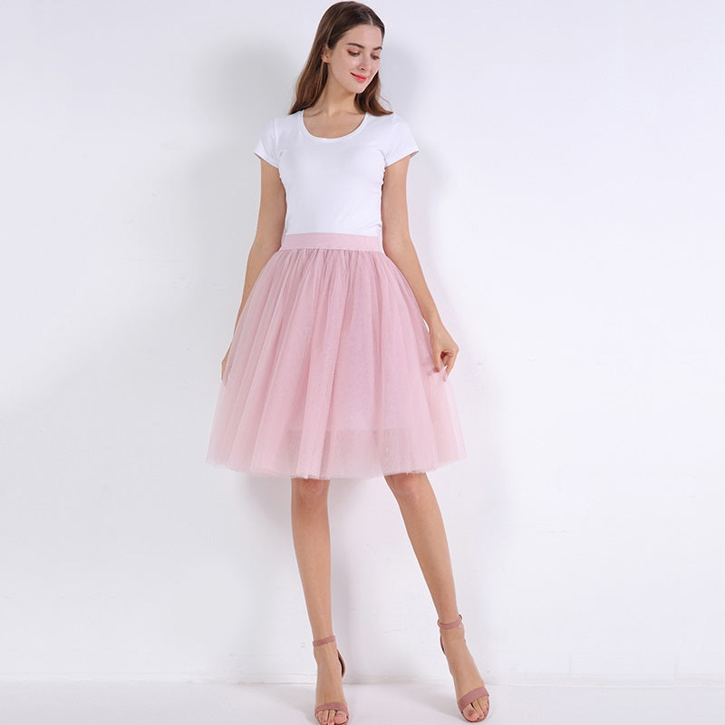 Princess Midi Tulle Skirt InsStreet