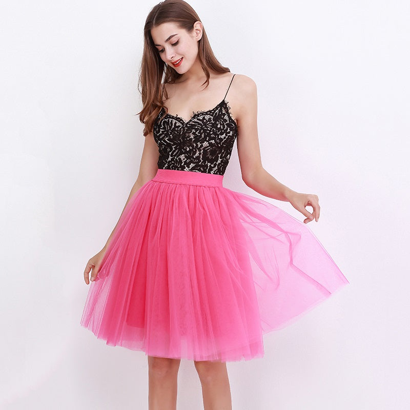 Princess Midi Tulle Skirt InsStreet