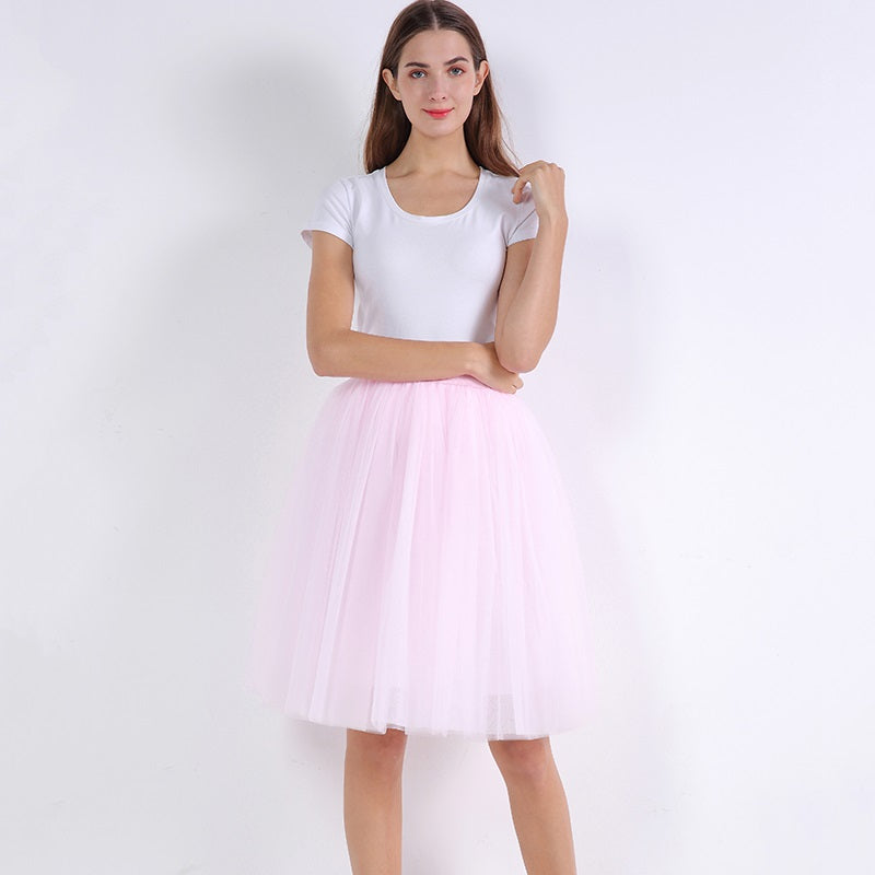 Princess Midi Tulle Skirt InsStreet