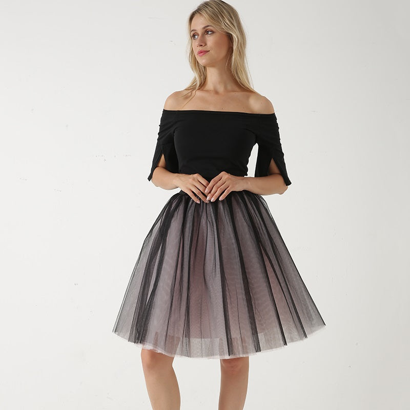 Princess Midi Tulle Skirt InsStreet