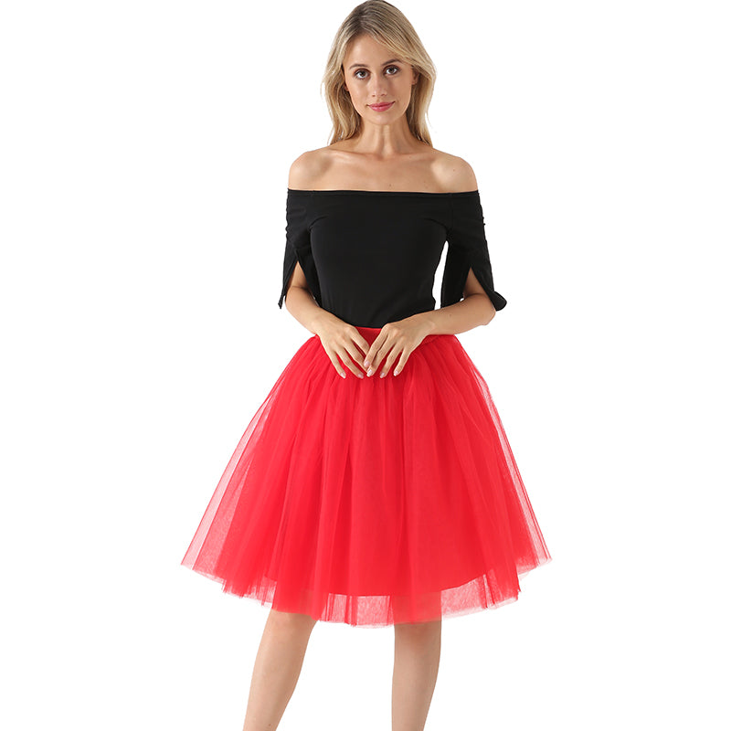 Princess Midi Tulle Skirt InsStreet