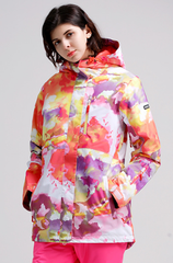 Colorful High Waterproof Windproof Ski Snowboard Jacket Ins Street