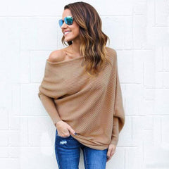 All That Ribbed Cashmere Blend Sweater - Khaki OLIV-001