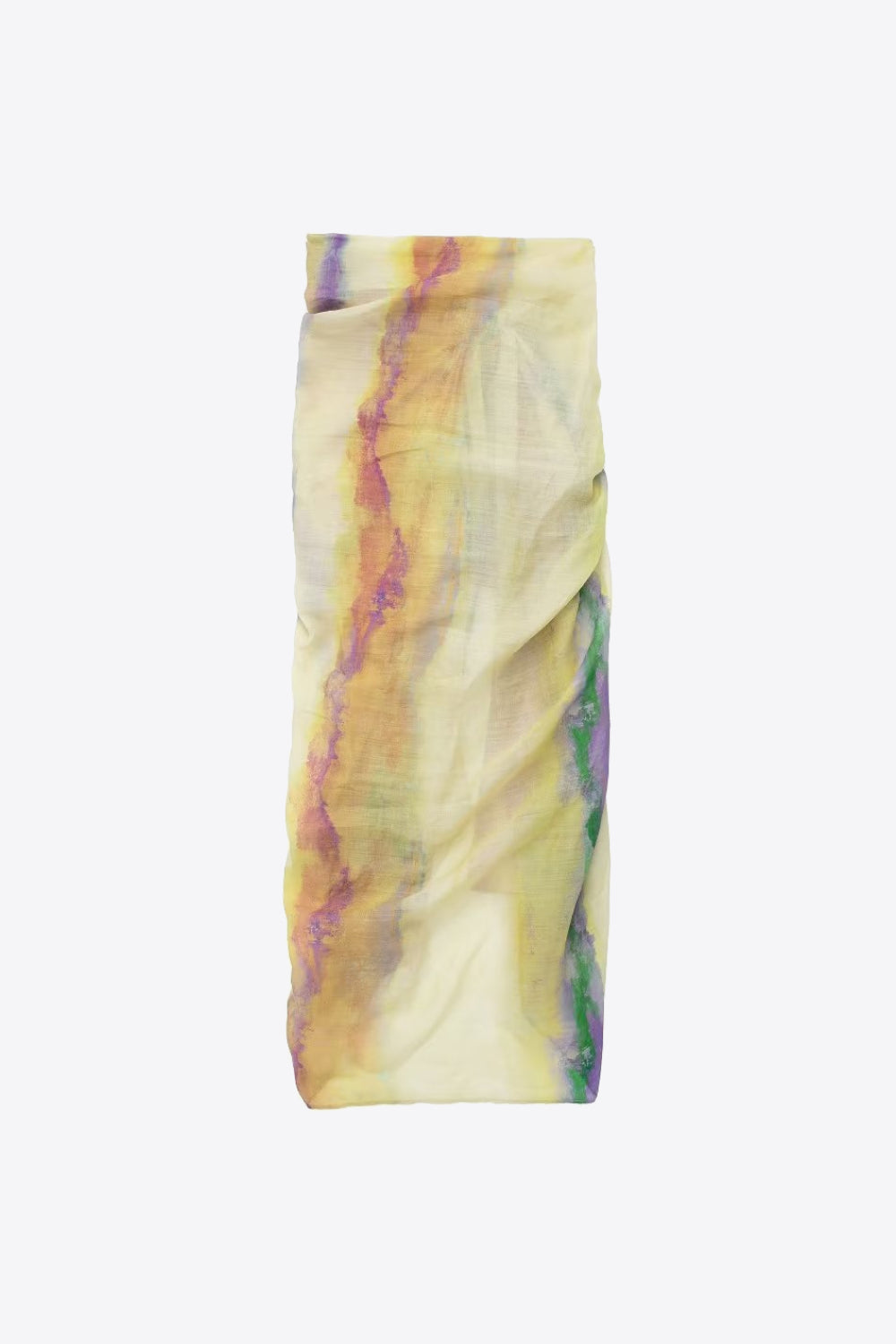 Arm Long Tie-Dye Blouse Skirt and Set InsStreet