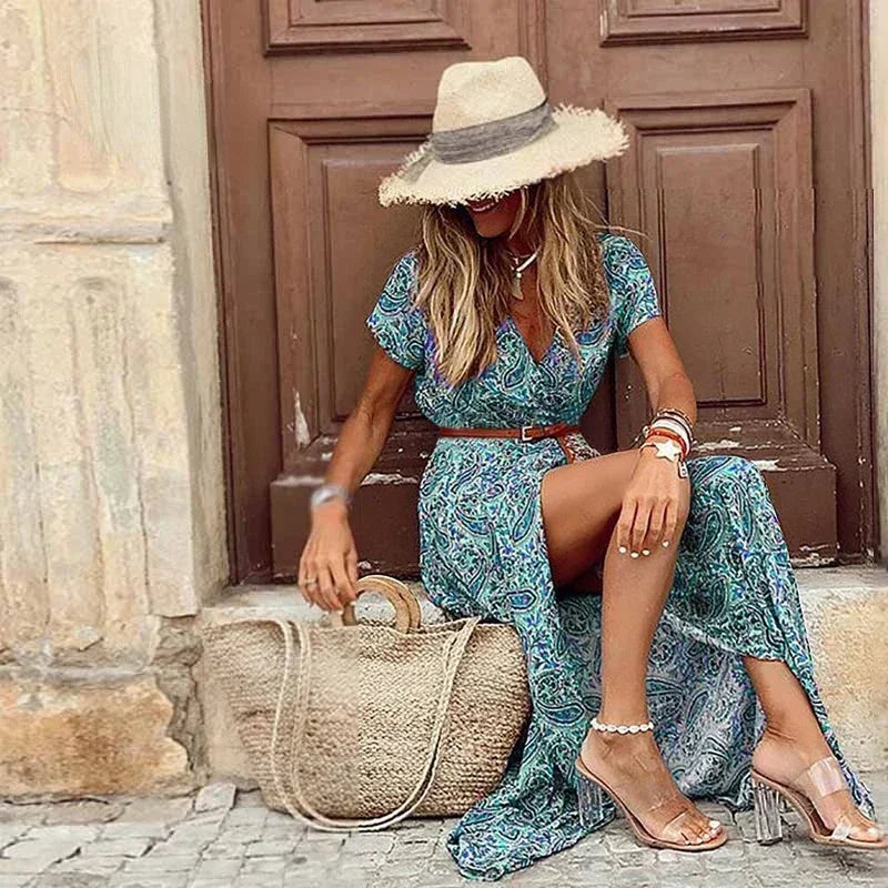 Elegant Evening Summer Long Boho Dress InsStreet