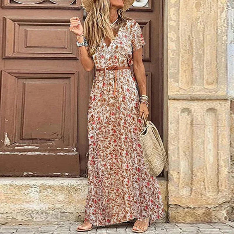 Elegant Evening Summer Long Boho Dress InsStreet