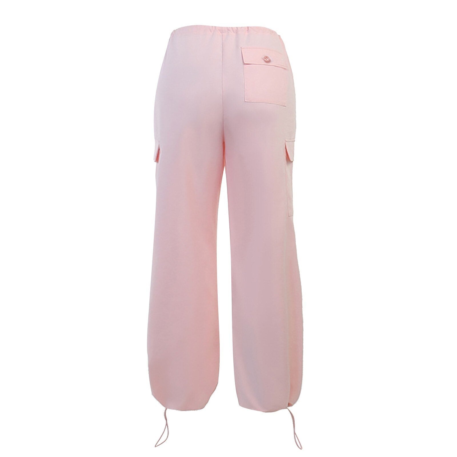 Cargo Pants Straight Wide Leg Loose Casual Trousers InsStreet